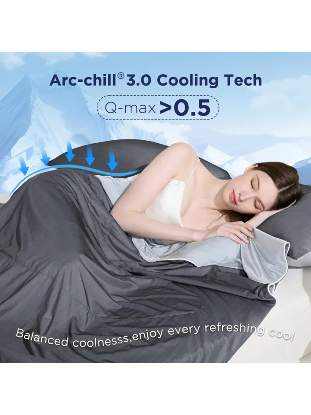 Ultra Lightweight King Size Cooling Comforter, 90